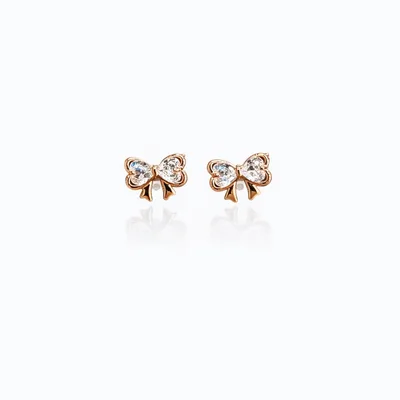 πΈ CZ Pink Blossom Cluster Earrings